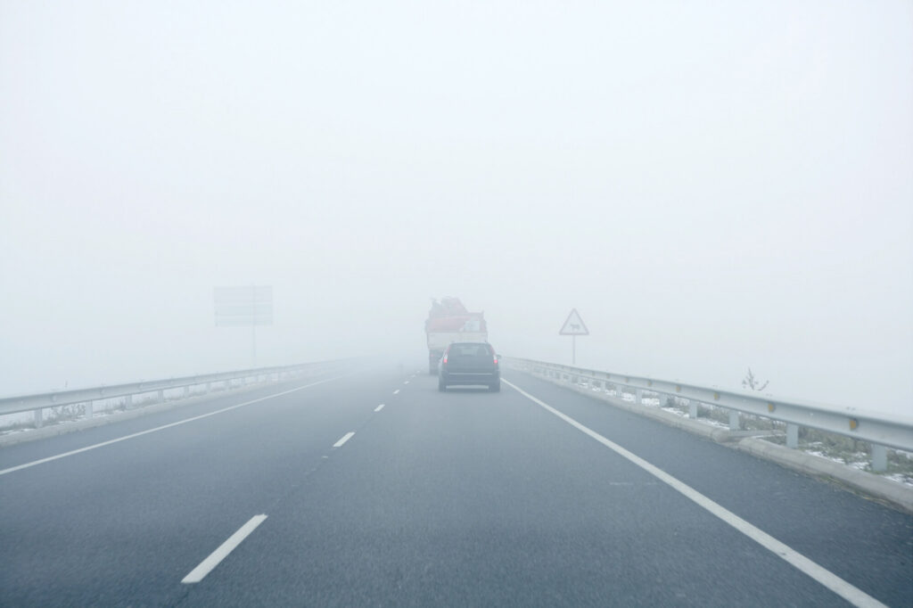 Driving in Heavy Rain and Fog